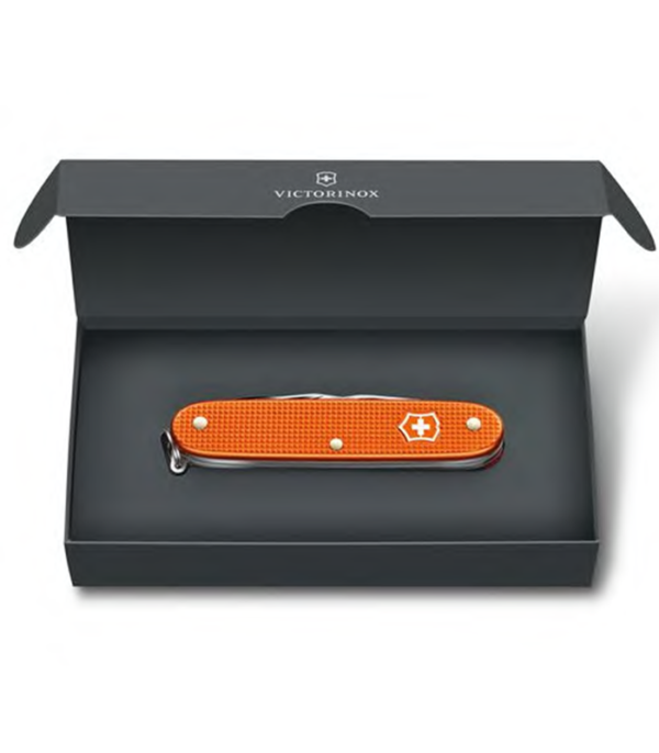 Coltello victorinox alox pioneer x limited edition 2021 arancione con scatola