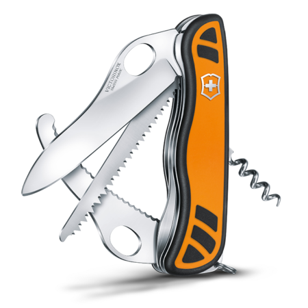 Victorinox Hunter Dual Density coltello campeggio arancione e nero