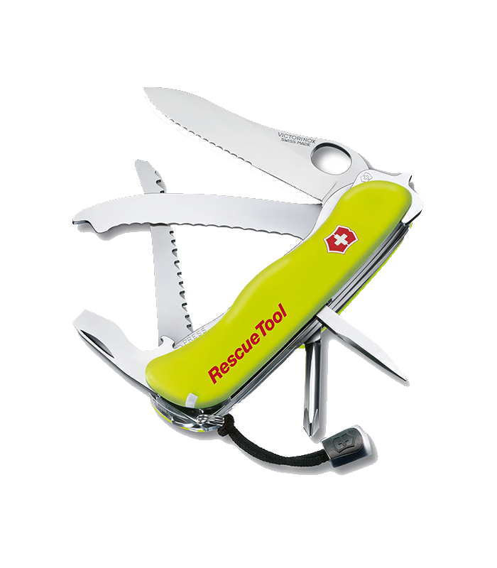 coltello svizzero Victorinox Rescue Tool giallo