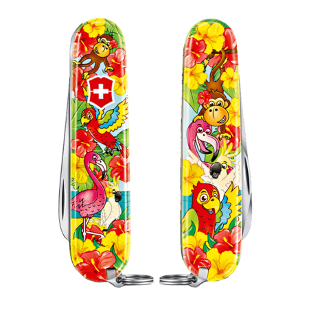coltello svizzero multiuso victorinox per bambini con animali