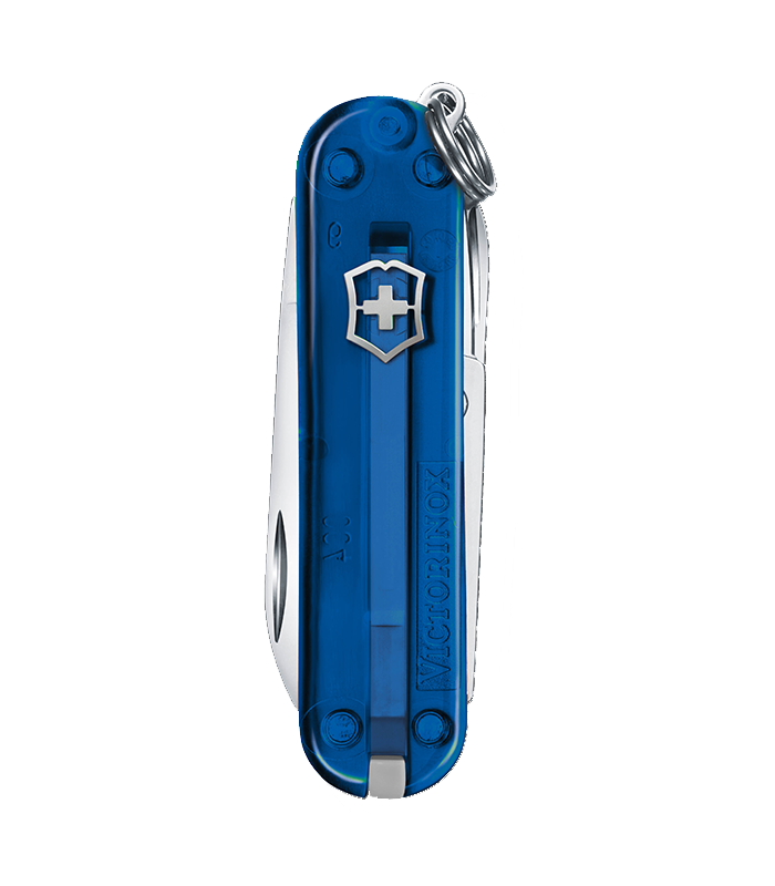 coltellino svizzero multiuso Victorinox sd traslucent classic sd blue